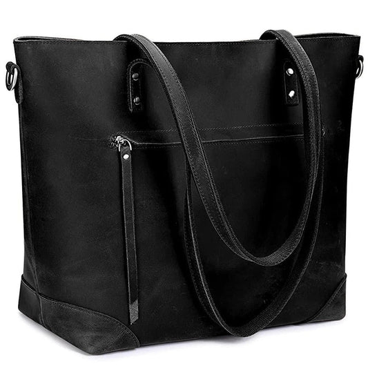 Wrenley - Sac Cabas En Cuir Vintage