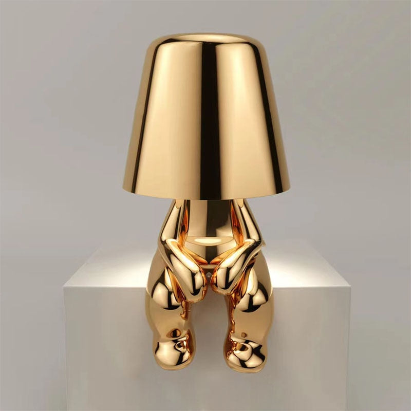 Lampe LED Ambiante Rechargeable – Design Moderne pour une Lumière Apaisante
