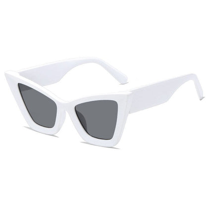 Lunettes de soleil oversize en forme d'œil de chat