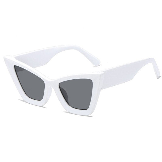 Lunettes de soleil oversize en forme d'œil de chat