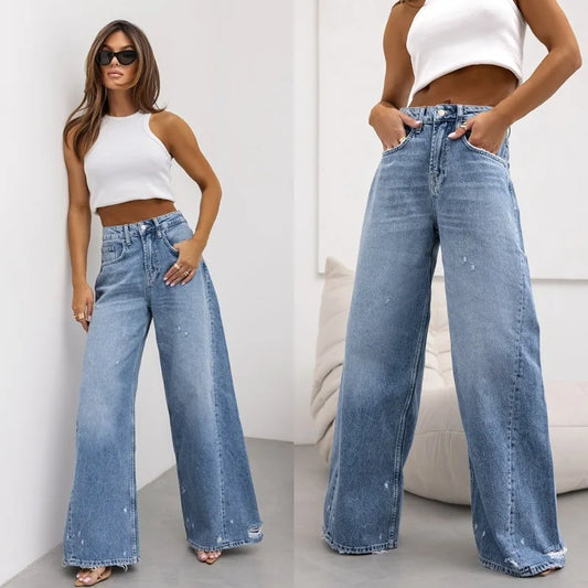 Sophie™ Pantalon Large Élastique