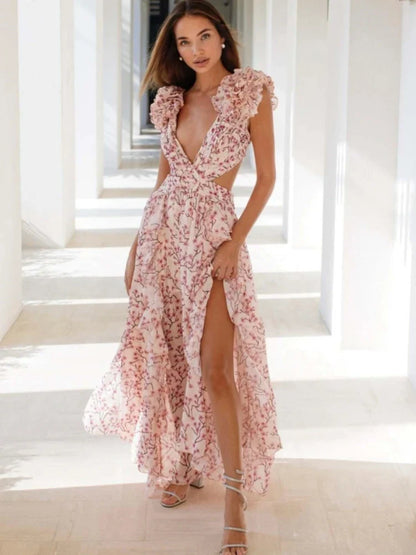 Lexi - Robe maxi élégante sans dos