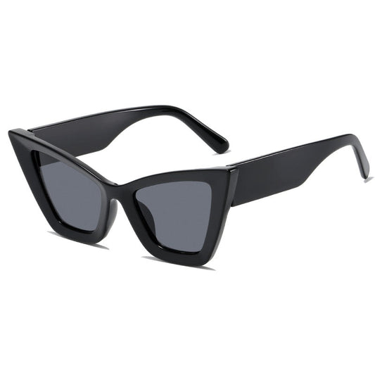 Lunettes de soleil oversize en forme d'œil de chat