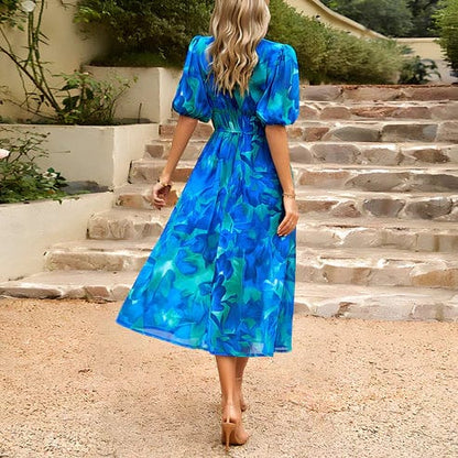 Robe Midi Élégante en Polyester – Femme – Céline