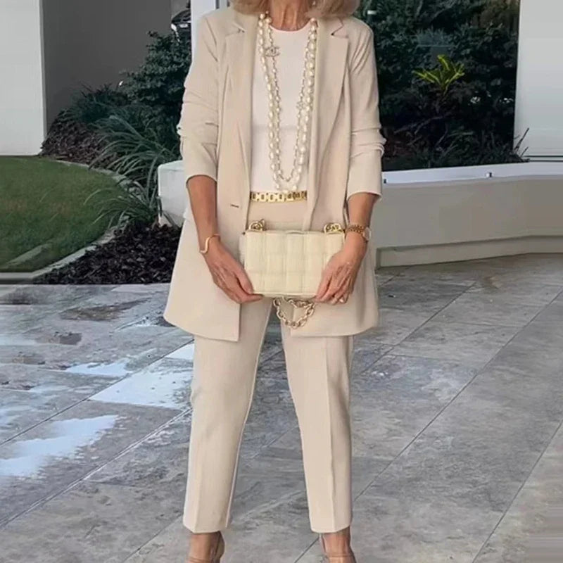Ensemble Tailleur Femme | Vêtements Femme Printemps Été | Cecilia