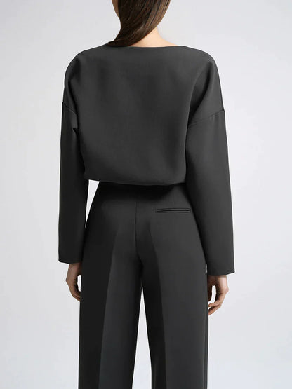 Top Classique À Manches Longues | Vêtements Automne Printemps Hommes Femmes | Marie