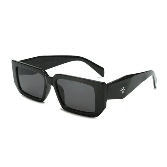 Lunettes de soleil à tendance Lena avec cadre carré épais et objectifs UV