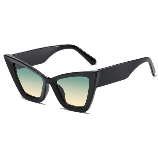 Lunettes de soleil oversize en forme d'œil de chat