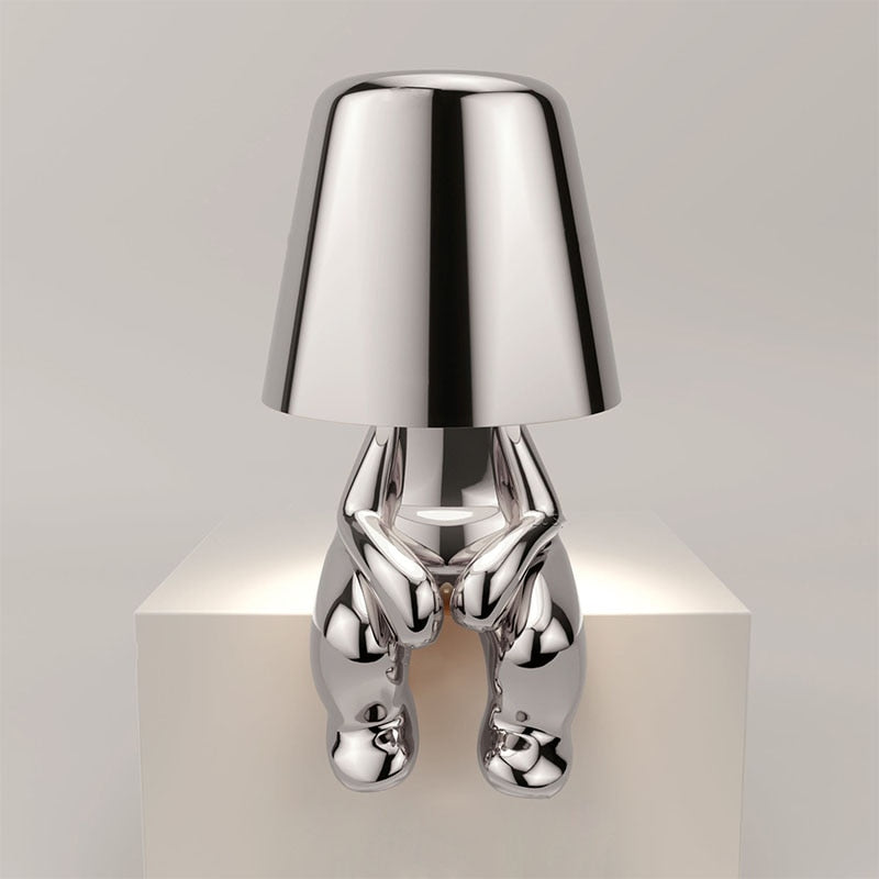 Lampe LED Ambiante Rechargeable – Design Moderne pour une Lumière Apaisante