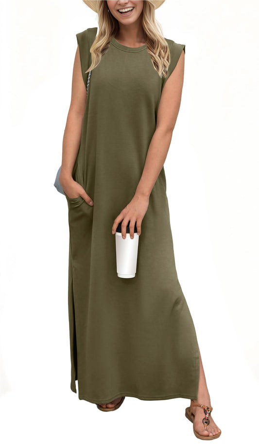 Variant image for Robe Longue Femme | Robe Longue Été Idéale Pour Les Journées Ensoleillées | Sophie-36