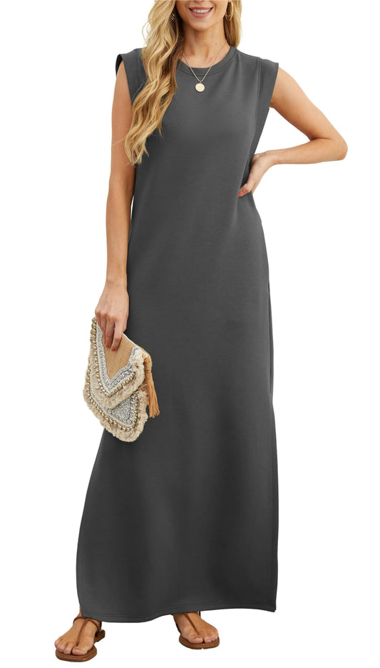 Variant image for Robe Longue Femme | Robe Longue Été Idéale Pour Les Journées Ensoleillées | Sophie-26