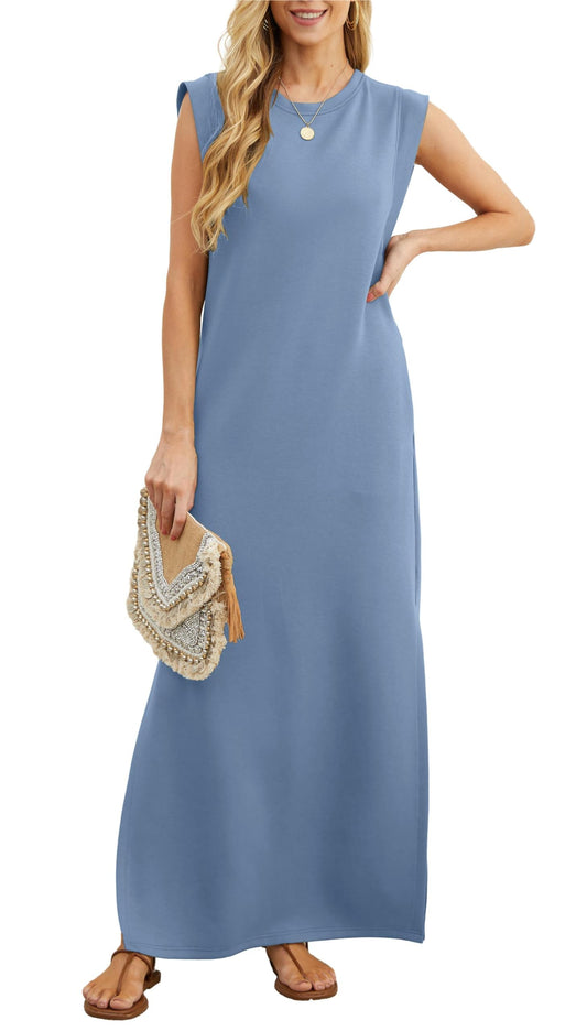 Variant image for Robe Longue Femme | Robe Longue Été Idéale Pour Les Journées Ensoleillées | Sophie-1