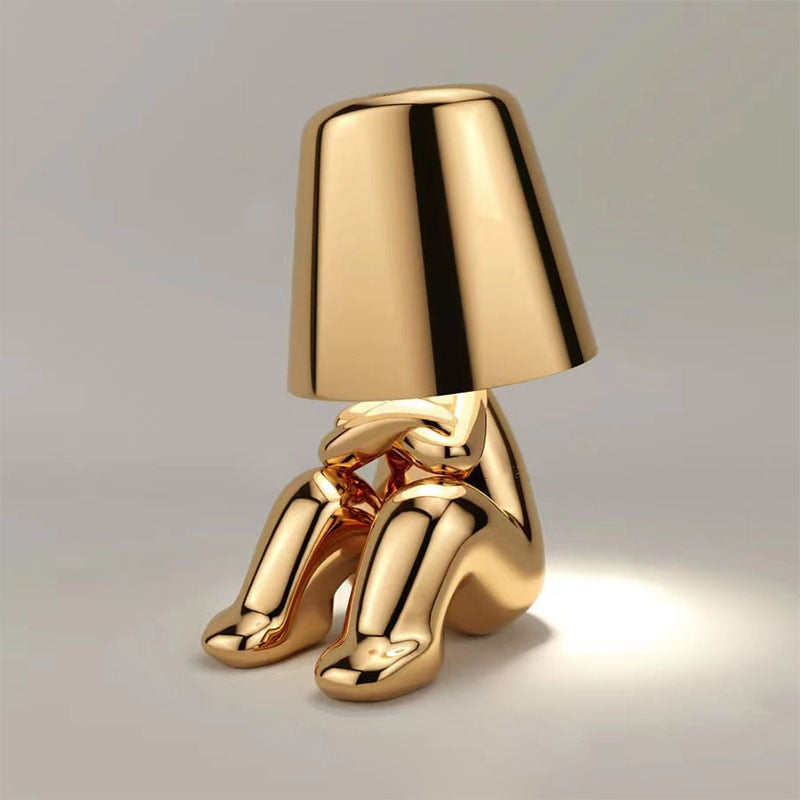 Lampe LED Ambiante Rechargeable – Design Moderne pour une Lumière Apaisante