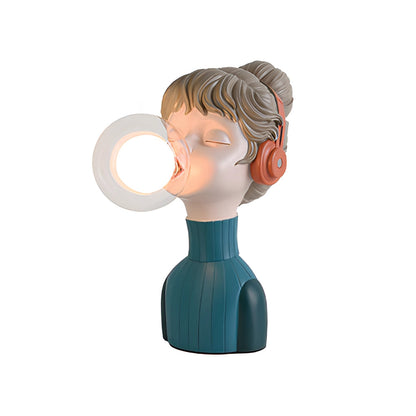 Lampe LED Bubble Gum Girl exclusive - Lumière décorative unique pour intérieurs modernes