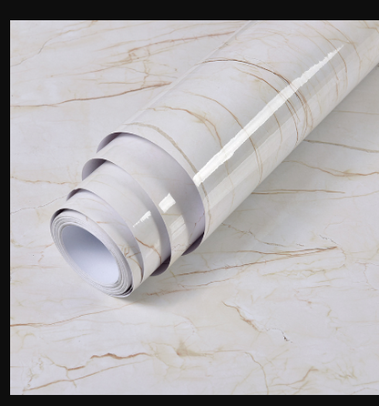Film autocollant effet marbre imperméable – Protection de luxe pour vos surfaces
