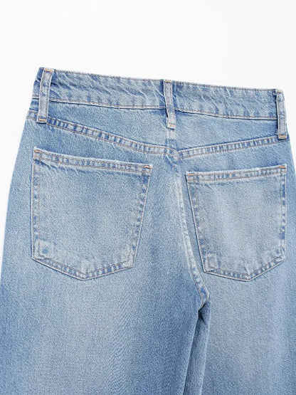Marlene™ Pantalon Évasé Brillant