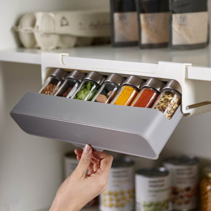 Étagère à épices autocollante – Organisateur mural gain de place pour la cuisine