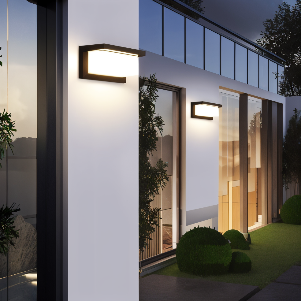 SmartSense Applique extérieure avec capteur de mouvement – Éclairage robuste et économe en énergie pour plus de sécurité