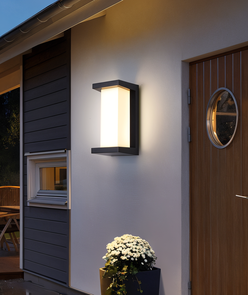 SmartSense Applique extérieure avec capteur de mouvement – Éclairage robuste et économe en énergie pour plus de sécurité