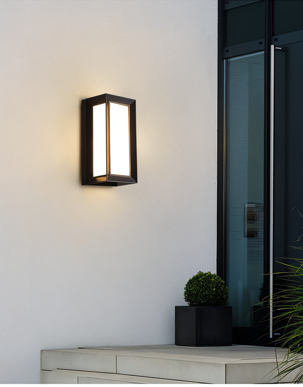 SmartSense Applique extérieure avec capteur de mouvement – Éclairage robuste et économe en énergie pour plus de sécurité