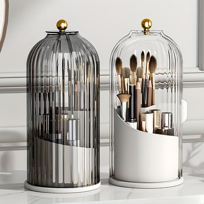 Boîte de rangement de maquillage Sofie rotative – Organisateur 360° pour un accès facile