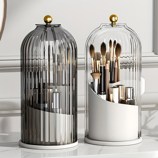 Boîte de rangement de maquillage Sofie rotative – Organisateur 360° pour un accès facile