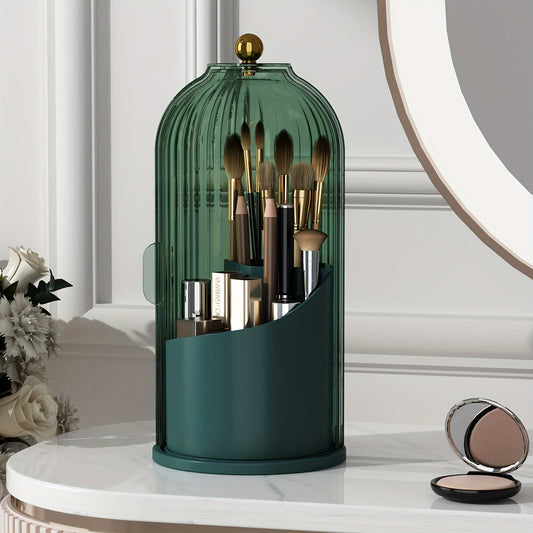 Boîte de rangement de maquillage Sofie rotative – Organisateur 360° pour un accès facile
