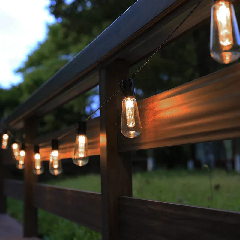 Guirlande Lumineuse Solaire – Parfaite pour une Éclairage Ambiant Partout