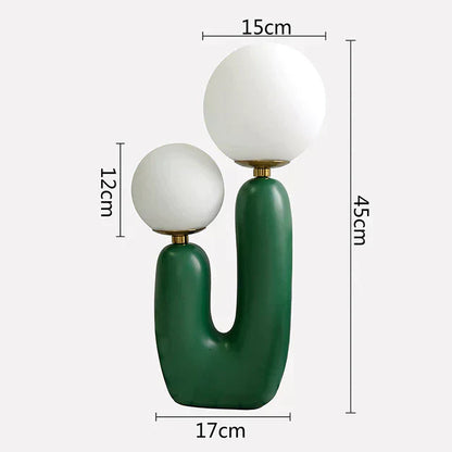 Lampe Sophie Cactus – Lampe de table moderne au design scandinave avec innovation LED