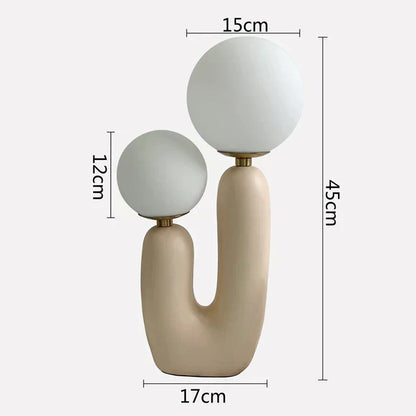 Lampe Sophie Cactus – Lampe de table moderne au design scandinave avec innovation LED