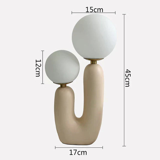 Lampe Sophie Cactus – Lampe de table moderne au design scandinave avec innovation LED