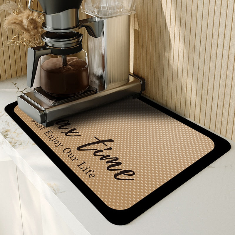 SplashGuard Super Absorbante Tapis de Cuisine – Gardez vos surfaces de travail sèches et propres