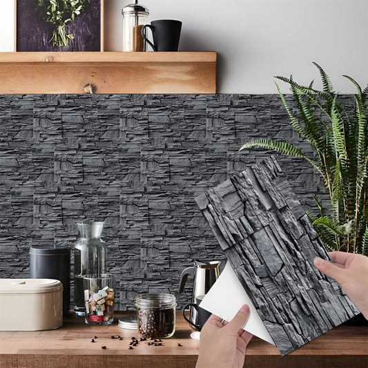 StickTile Panneaux Muraux en Marbre Autoadhésifs - Une Touche d'Élégance Instantanée pour Vos Murs
