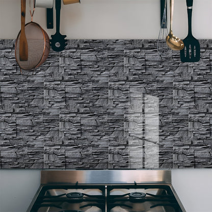 StickTile Panneau mural – Autocollant en effet marbre pour une valorisation rapide de l'espace
