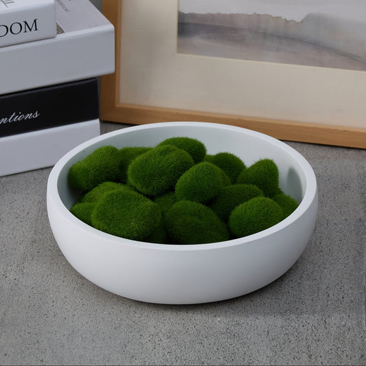 StoneServe Bol en Béton Moderne – Bol Décoratif Minimaliste, Fait Main