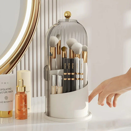 Support de pinceau de maquillage rotatif à 360°