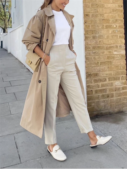 Élisa - Pantalon Taille Haute Pour Femme
