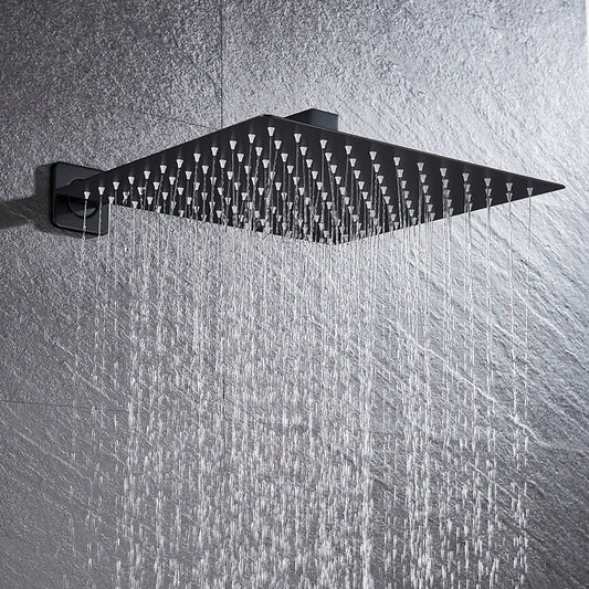 Ultra-Fin Douche Pluviale Dorée – Douche Carrée en Acier Inoxydable Réglable