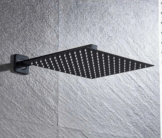 Ultra-Fin Douche Pluviale Dorée – Douche Carrée en Acier Inoxydable Réglable