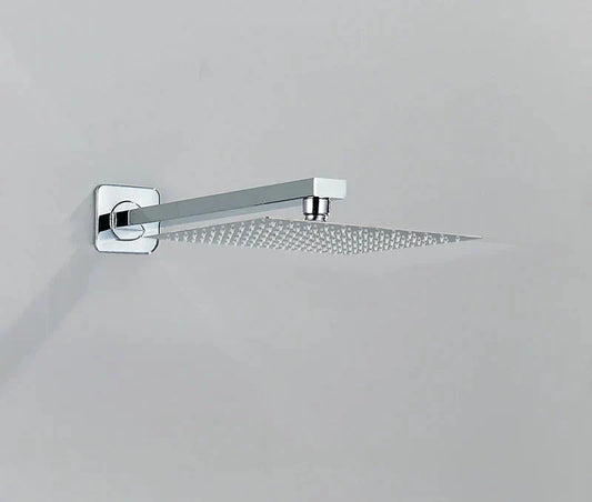 Ultra-Fin Douche Pluviale Dorée – Douche Carrée en Acier Inoxydable Réglable