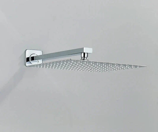 Ultra-Fin Douche Pluviale Dorée – Douche Carrée en Acier Inoxydable Réglable