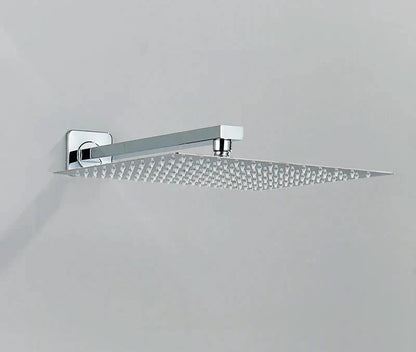 Ultra-Fin Douche Pluviale Dorée – Douche Carrée en Acier Inoxydable Réglable