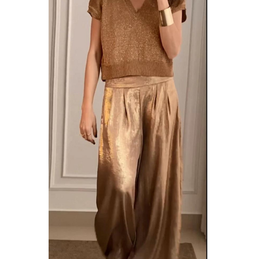 Tahnee | Ensemble élégant composé d'un haut et d'un pantalon