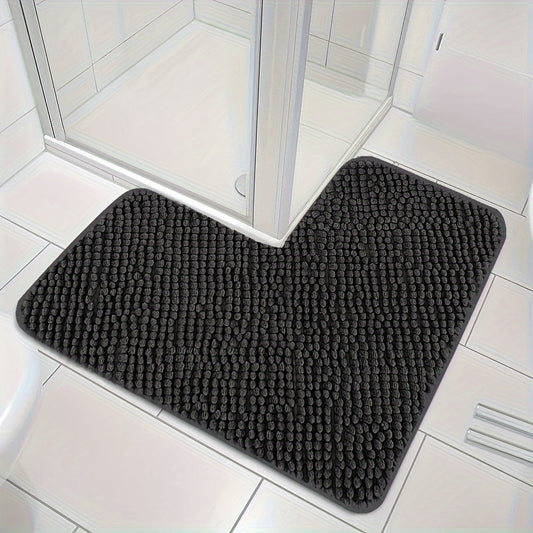 Améliorez votre salle de bain avec le tapis de douche d'angle Noa - Design L luxueux pour style et fonctionnalité