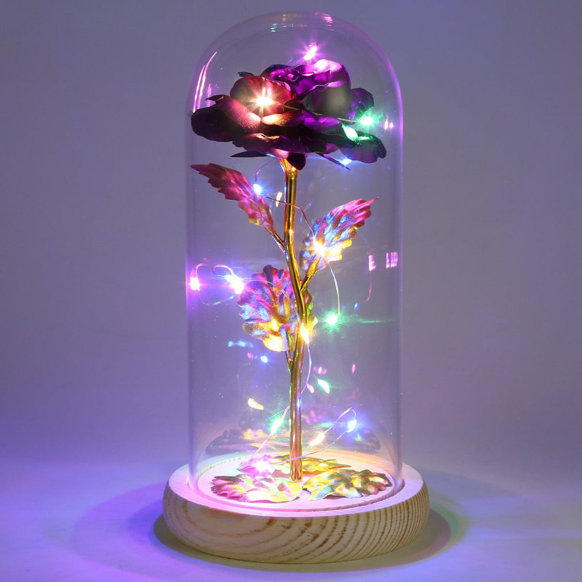Rose Galaxie Enchantée – Un cadeau intemporel d'amour et de magie