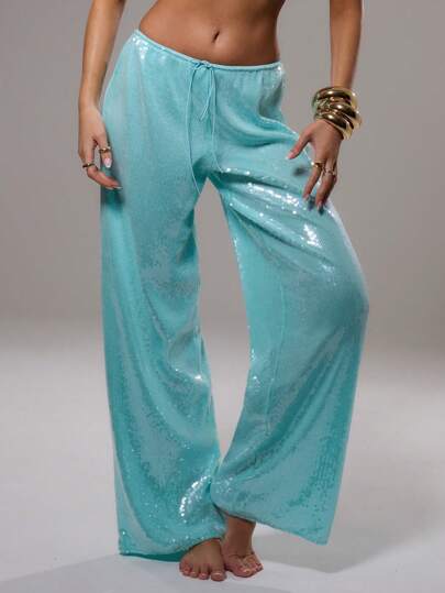 Pantalon à Paillettes Veyla Glimmer