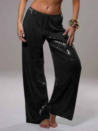 Pantalon à Paillettes Veyla Glimmer