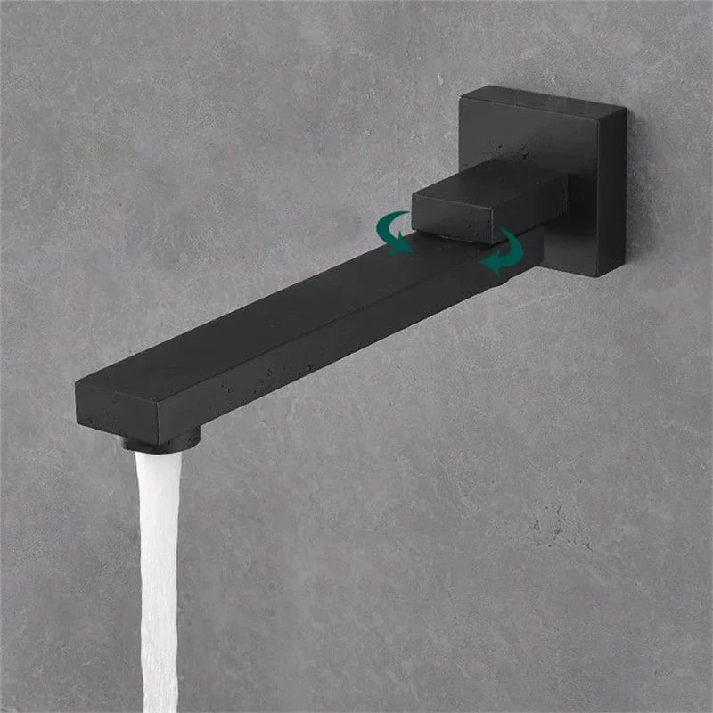 Robinet mural pliable – Robinet en acier inoxydable de haute qualité avec design moderne