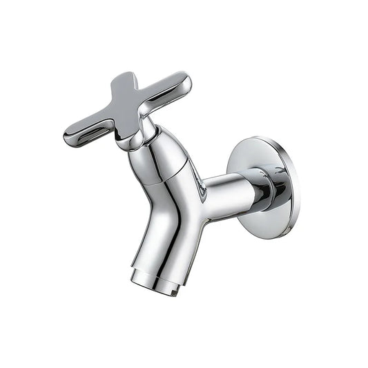 Robinet en laiton monté sur mur – Mélangeur monocommande durable pour espaces intérieurs et extérieurs