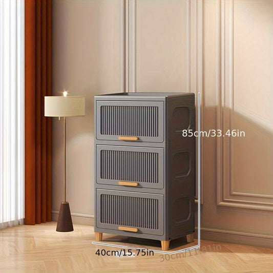 Boîte de rangement étanche avec couvercle à rabat – Parfaite pour la maison, la cuisine et le bureau